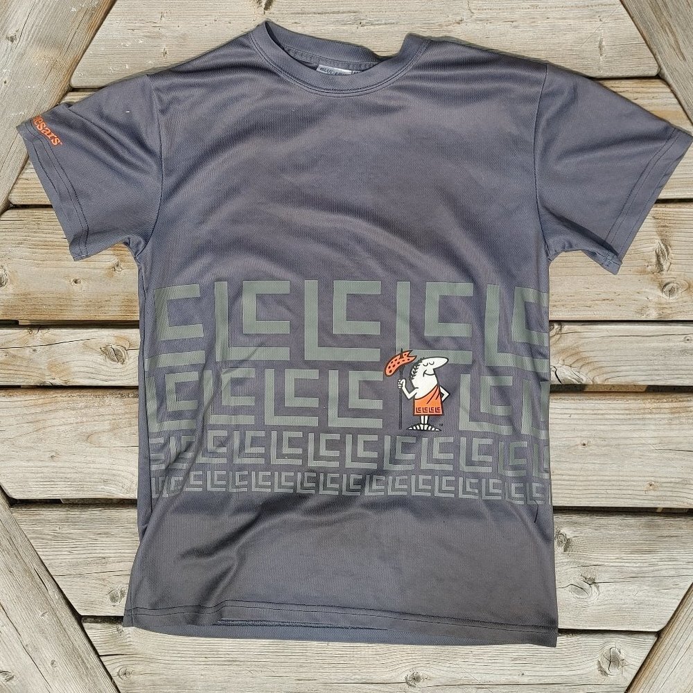 Little Caesars Pizza T-Shirt Size Medium Men's Grey